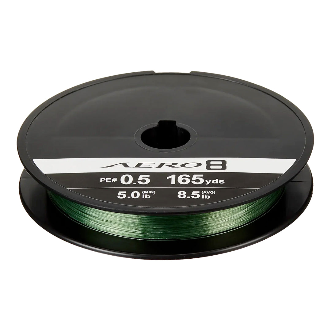 SHIMANO FIL TRESSÉ AERO 8 165 VERGES MOSS GREEN